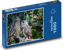 Výr velký Puzzle 1000 dílků - 60 x 46 cm