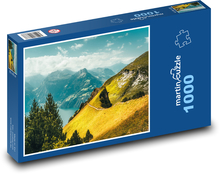 Hory, príroda Puzzle 1000 dielikov - 60 x 46 cm 