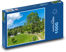Príroda, vidiek Puzzle 1000 dielikov - 60 x 46 cm 
