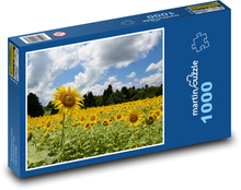 Sonnenblumenfeld Puzzle 1000 Teile - 60 x 46 cm