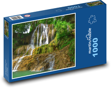 Nature, waterfall Puzzle 1000 pieces - 60 x 46 cm 