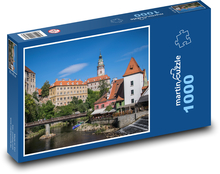 Český Krumlov Castle Puzzle 1000 pieces - 60 x 46 cm 