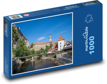 Czech Krumlov Puzzle 1000 pieces - 60 x 46 cm 