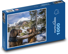 Štrbské pleso Puzzle 1000 dielikov - 60 x 46 cm 