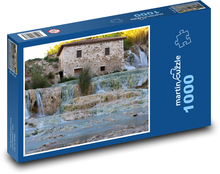 Toskánsko - Saturnia Puzzle 1000 dílků - 60 x 46 cm