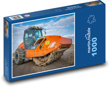 Stavební technika, válec Puzzle 1000 dílků - 60 x 46 cm