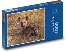 Hyena skvrnitá  Puzzle 1000 dílků - 60 x 46 cm