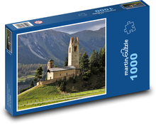 Kostol, ruiny Puzzle 1000 dielikov - 60 x 46 cm 