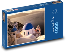 Řecko Santorini Puzzle 1000 dílků - 60 x 46 cm