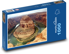 Príroda, kaňon Puzzle 1000 dielikov - 60 x 46 cm 