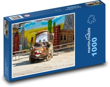 Auta - odtahovka Burák Puzzle 1000 dílků - 60 x 46 cm