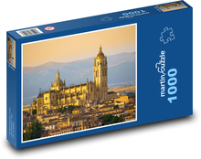 Španělsko - Segovia Puzzle 1000 dílků - 60 x 46 cm