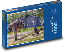 Zoo - Strauß Puzzle 1000 Teile - 60 x 46 cm