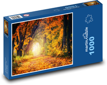 Herbstliche Waldreise Puzzle 1000 Teile - 60 x 46 cm