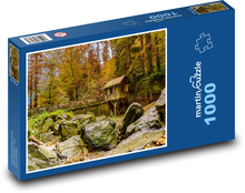 Podzim v lese Puzzle 1000 dílků - 60 x 46 cm