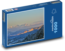 Německo - Alpy, příroda Puzzle 1000 dílků - 60 x 46 cm