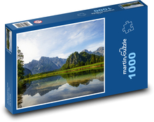 Jezioro - przyroda, woda Puzzle 1000 elementów - 60x46 cm
