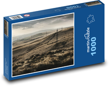 Pole - lúka, pasienky Puzzle 1000 dielikov - 60 x 46 cm 