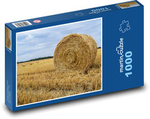 Straw - fields, countryside Puzzle 1000 pieces - 60 x 46 cm 