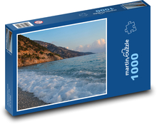 Wellen am Strand. Puzzle 1000 Teile - 60 x 46 cm