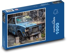 Vrak auta, šrot Puzzle 1000 dielikov - 60 x 46 cm 