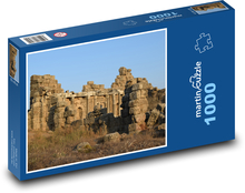 Ruina - Turecko, budova Puzzle 1000 dílků - 60 x 46 cm