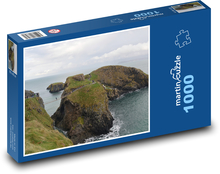 Irsko - Carrick-A-Rede, moře Puzzle 1000 dílků - 60 x 46 cm