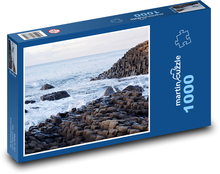 Irsko, skalnaté pobřeží Puzzle 1000 dílků - 60 x 46 cm