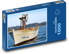 Boat - fishing, sea Puzzle 1000 pieces - 60 x 46 cm 
