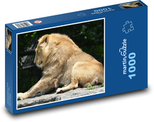 Lev - mačka, cicavec Puzzle 1000 dielikov - 60 x 46 cm 