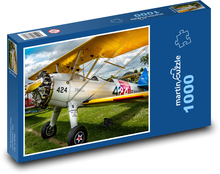 Historické letadlo Puzzle 1000 dílků - 60 x 46 cm