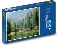 Lake in the forest Puzzle 1000 pieces - 60 x 46 cm 