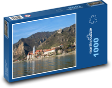 Rakousko - řeka Dunaj Puzzle 1000 dílků - 60 x 46 cm