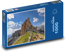 Vysoké hory - Alpy Puzzle 1000 dielikov - 60 x 46 cm 