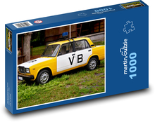 Retro police car Puzzle 1000 pieces - 60 x 46 cm 
