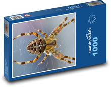 Spider - animal, cobweb Puzzle 1000 pieces - 60 x 46 cm 