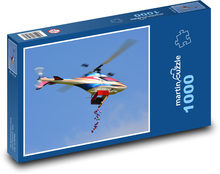 Helicopter - Easter eggs Puzzle 1000 pieces - 60 x 46 cm