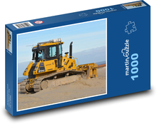 Bulldozer - machine, sand Puzzle 1000 pieces - 60 x 46 cm 