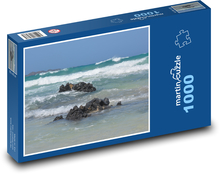 Pobřeží - vlny, moře Puzzle 1000 dílků - 60 x 46 cm