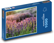 Lavender - field, flower Puzzle 1000 pieces - 60 x 46 cm 
