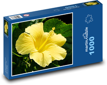 Hibiscus - yellow flower Puzzle 1000 pieces - 60 x 46 cm 