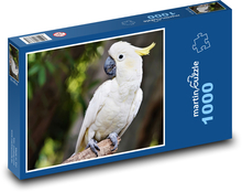 Kakadu - bílý pták Puzzle 1000 dílků - 60 x 46 cm