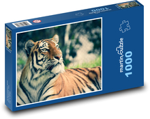 Ussuri-Tiger - Tierwelt Puzzle 1000 Teile - 60 x 46 cm