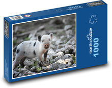 Piglet, piglet, pig Puzzle 1000 pieces - 60 x 46 cm 