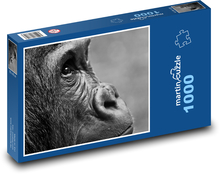 Gorilla - Affe, Zoo Puzzle 1000 Teile - 60 x 46 cm