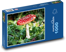 Mochotrávka - jedovatá huba Puzzle 1000 dielikov - 60 x 46 cm 