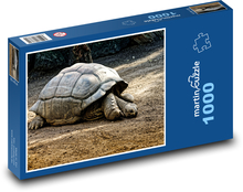 Turtle - a giant reptile Puzzle 1000 pieces - 60 x 46 cm 