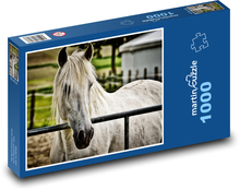 Kôň v ohrade Puzzle 1000 dielikov - 60 x 46 cm 