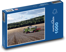 Ernten, mähen, stroh Puzzle 1000 Teile - 60 x 46 cm