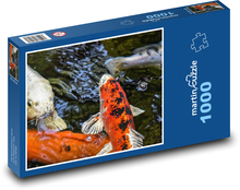 Japonská ryba - Koi, kapr Puzzle 1000 dílků - 60 x 46 cm